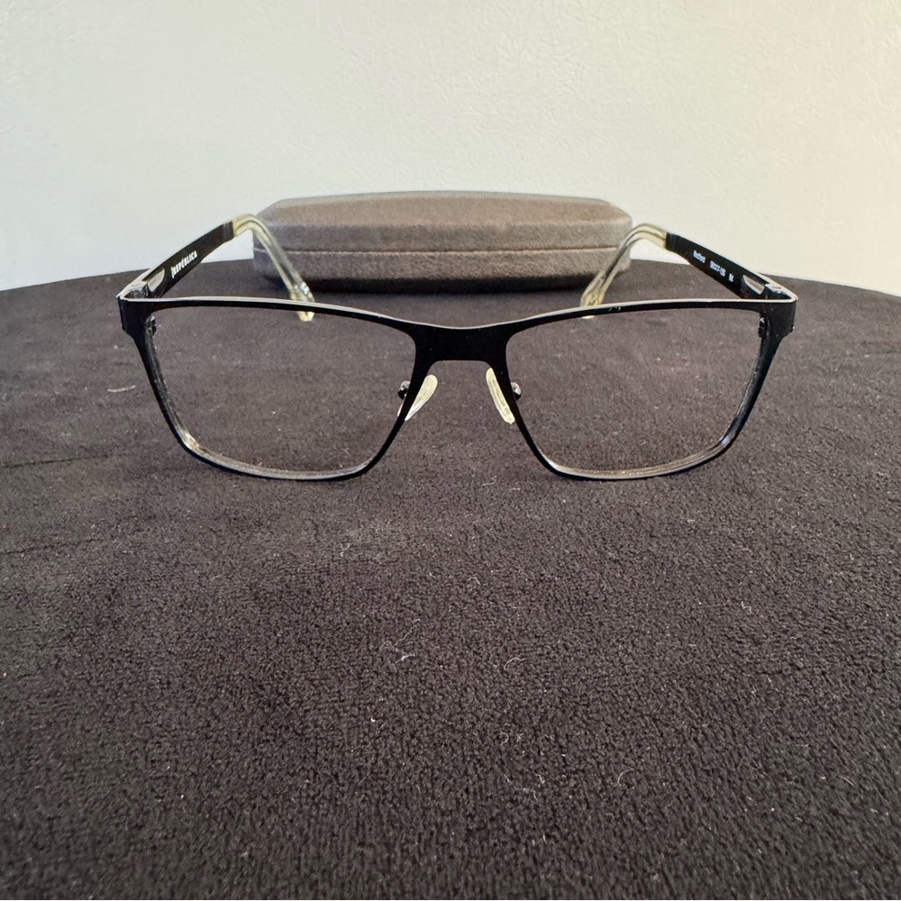 Black Eectangular Eyeglass Frames